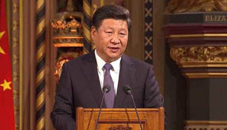 Video: President Xi Jinping addresses UK Parliament
