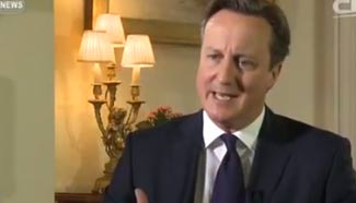Cameron: 'Opportunity' key word for China-UK ties