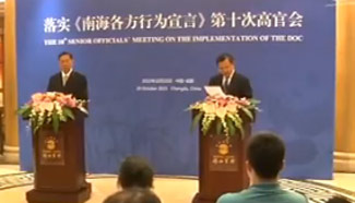 China, ASEAN enter new stage of COC consultation