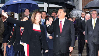 Xi visits Imperial College London Wednesday