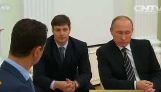 Assad holds talks with Putin in Moscow