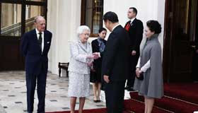 Chinese President wraps up third day in Britain
