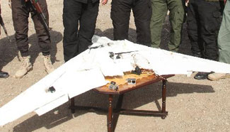 Unmanned aerial vehicle believed belonging to IS showed in Taza