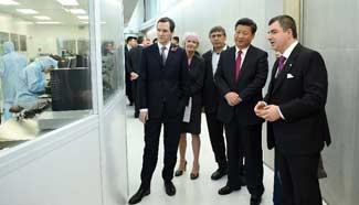 Xi visits National Graphene Institute at Manchester University
