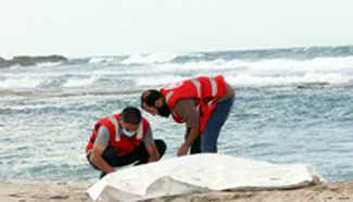 14 thought-to-be migrants drown to death on beach near Libya