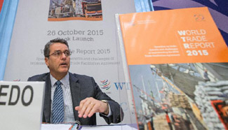 TFA helps to promote global trade: WTO report