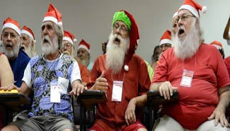 X'mas is upcoming. Welcome to Santa Claus training programme in Brazil!