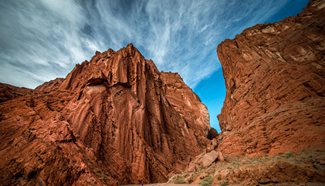 The mysterious Tianshan Grand Canyon in Xinjiang