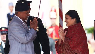 Nepal's first female president sworn in