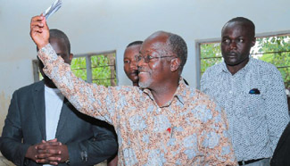 Tanzania ruling party candidate wins presidential vote: electoral body