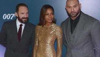 James Bond movie "Spectre" premiered in Moscow