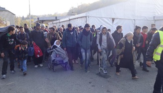 Slovenia guarantees refugees a safe, healthy transition through territory
