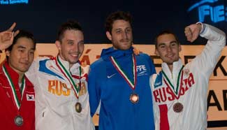 Russia's Alexey Yakimenko wins individual saber in World Cup