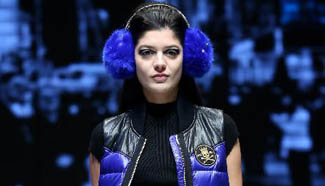 Creations of designer Lin Na presented at China Fashion Week