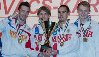 Russia wins men's sabre team World Cup