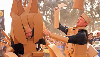 Adventure time: battle of cartons