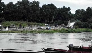 10 people killed in cargo plane crash in South Sudan