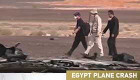 Officials differ on whether Russian crashed plane broke up mid-air