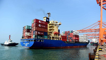 China-ASEAN trade volume reaches about 1.13 bln USD in 1st 3Qs