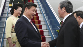 Xi arrives on Vietnam visit, aiming to outline future ties