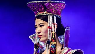Costume design competition held in NW China