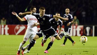 Qarabag ties with Monaco 1-1 at UEFA Europa League