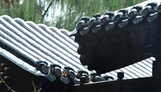 Beijing sees autumn's first snowfall