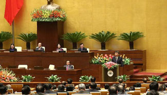 Feature: Vietnam reacts warmly to Xi's parliament address