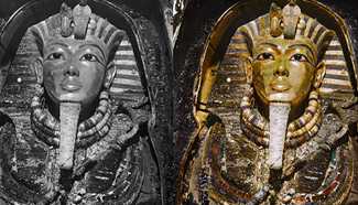 Color photos of King Tutankhamun's tomb unveiled for 1st time