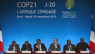 2015 United Nations Climate Change Conference to host in Paris