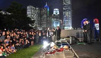 Consulate General of France in HK honours Paris attack victims