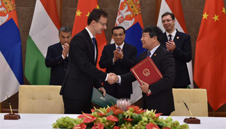 China signs high-speed rail construction deals with Hungary and Serbia