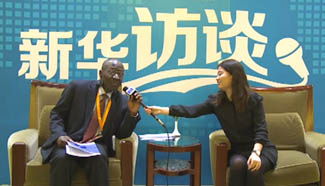 Kenyan embassy official gives interview to Xinhuanet