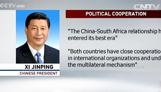 Xi vows further cooperation with Africa countries