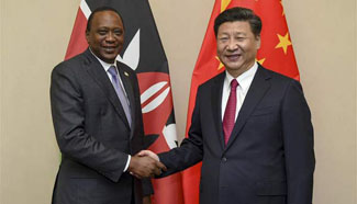 China, Kenya pledge to push ties to higher level