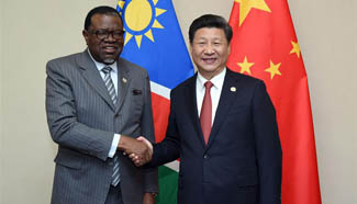 China to deepen infrastructure cooperation with Namibia