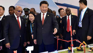 Xi visits China-Africa equipment manufacturing industry exhibition