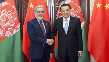 Premier Li calls for further economic, security ties with Afghanistan