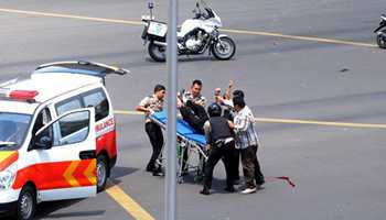 7 killed, 20 injured in suicide bombing in Indonesia's capital