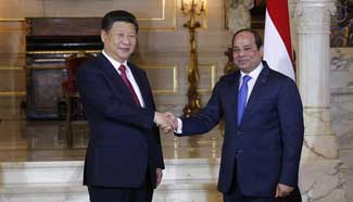 In pictures: President Xi's visit to Egypt