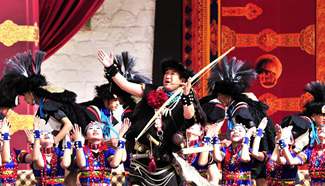 Artists perform at Tibetan New Year gala in Lhasa