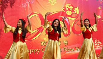 Chinese Lunar New Year celebrated in Kathmandu, Nepal