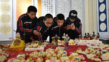 Exhibition held to celebrate upcoming Spring Festival China's Shanxi