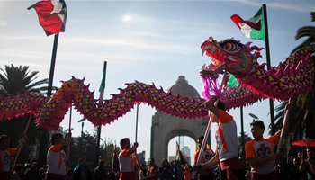 Chinese lunar New Year celebrated in Mexico City