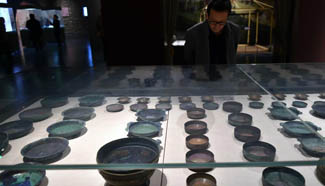 People visit Shandong Museum during Chinese Spring Festival