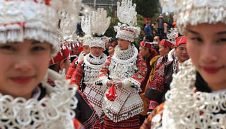 Dancing contest held in Guizhou to mark Spring Festival