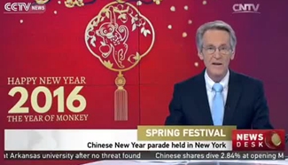Chinese New Year parade held in New York