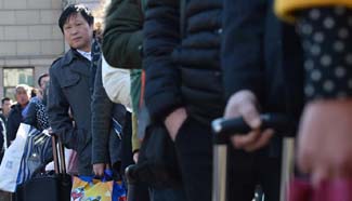 Beijing sees passenger return peak after Spring Festival