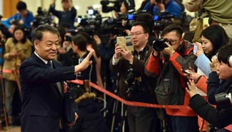 Ministers receive interviews before 4th session of 12th NPC