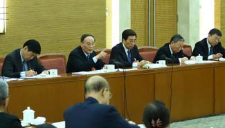Wang Qishan joins group deliberation of NPC deputies from Beijing
